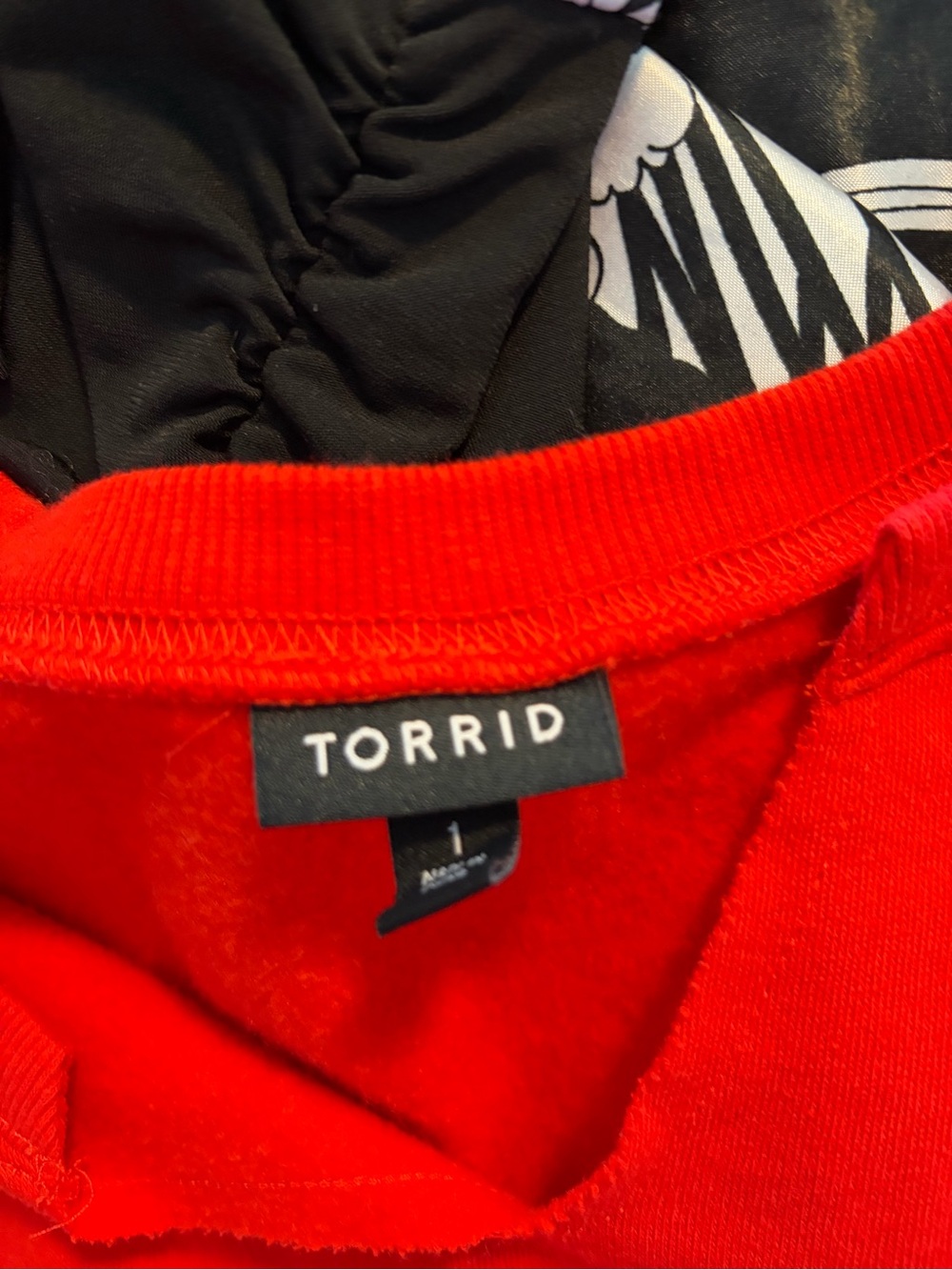 Torrid vneck sweatshirt - Picture 6 of 8